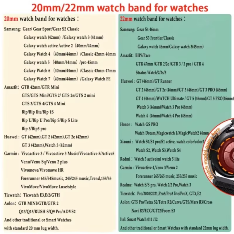 20mm 22mm Magnetic Loop Strap  – Titan Smartwatch Accessories Bewertung und Preis