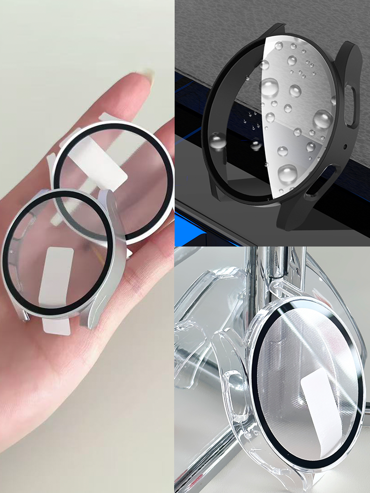 Tempered Glass+PC Case for Sam – Accessories For Galaxy Watch 5 Bewertung und Preis