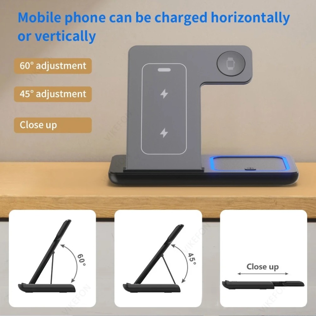 Foldable 3 in 1 Wireless Charg – Wireless Charger Watch Bewertung und Preis