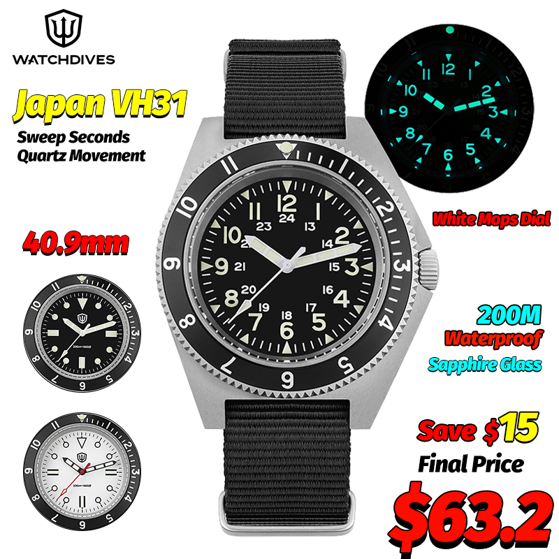 Watchdives WD1972 Quartz Watch – Accessories With Watch Bewertung und Preis