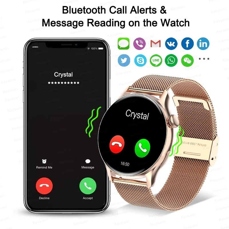 Women Smartwatch NFC AMOLED Sc – Smartwatch Custom Bewertung und Preis
