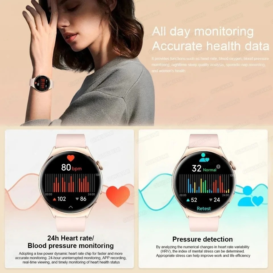 Women Smartwatch NFC AMOLED Sc – Smartwatch Custom Bewertung und Preis