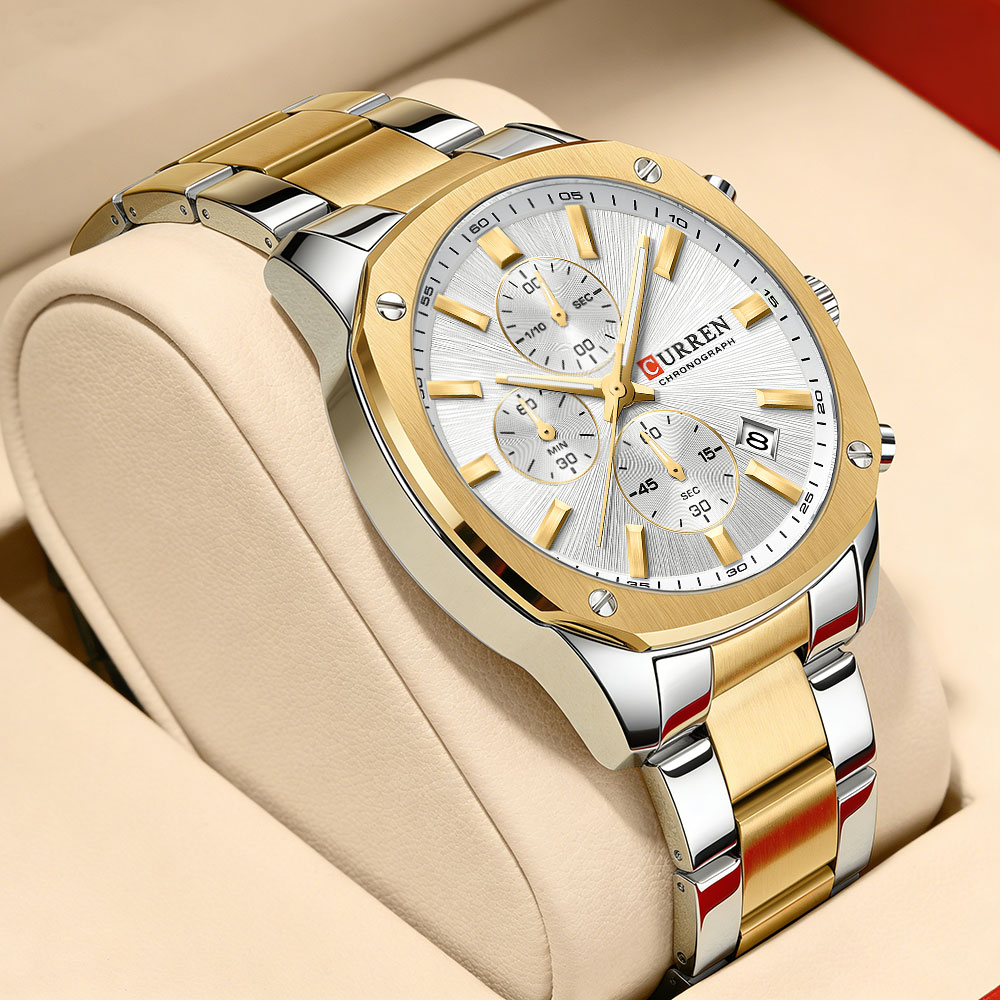 CURREN Modern Men's 42mm Sport – Accessories With Watch Bewertung und Preis