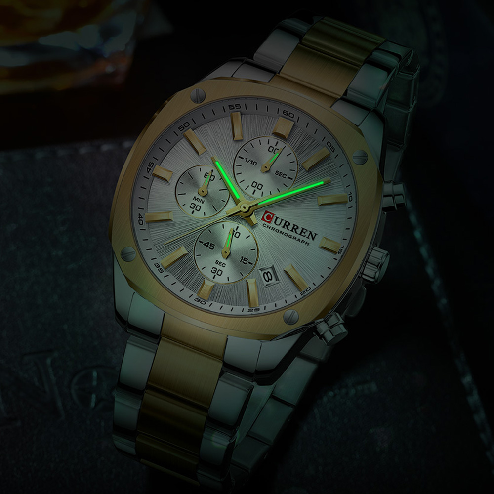 CURREN Modern Men's 42mm Sport – Accessories With Watch Bewertung und Preis