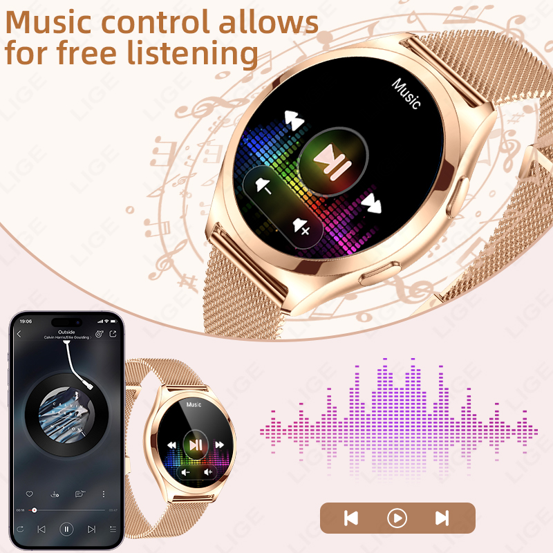 LIGE Luxury Smart Watch For Wo – Smartwatch Custom Bewertung und Preis