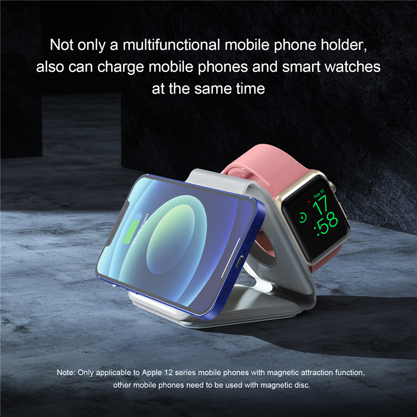 3 in 1 Magnetic Portable Wirel – Wireless Charger Watch Bewertung und Preis