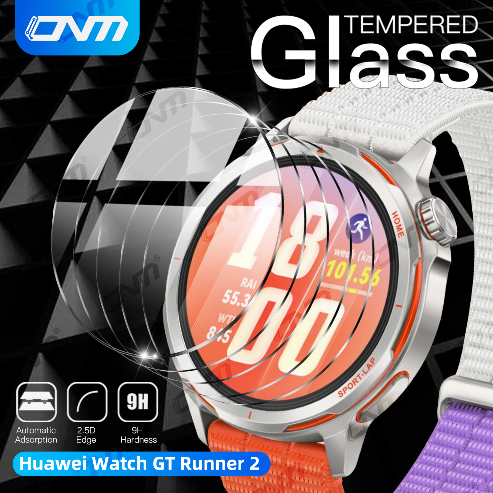 9H Tempered Glass For Huawei W – Titan Smartwatch Accessories Bewertung und Preis