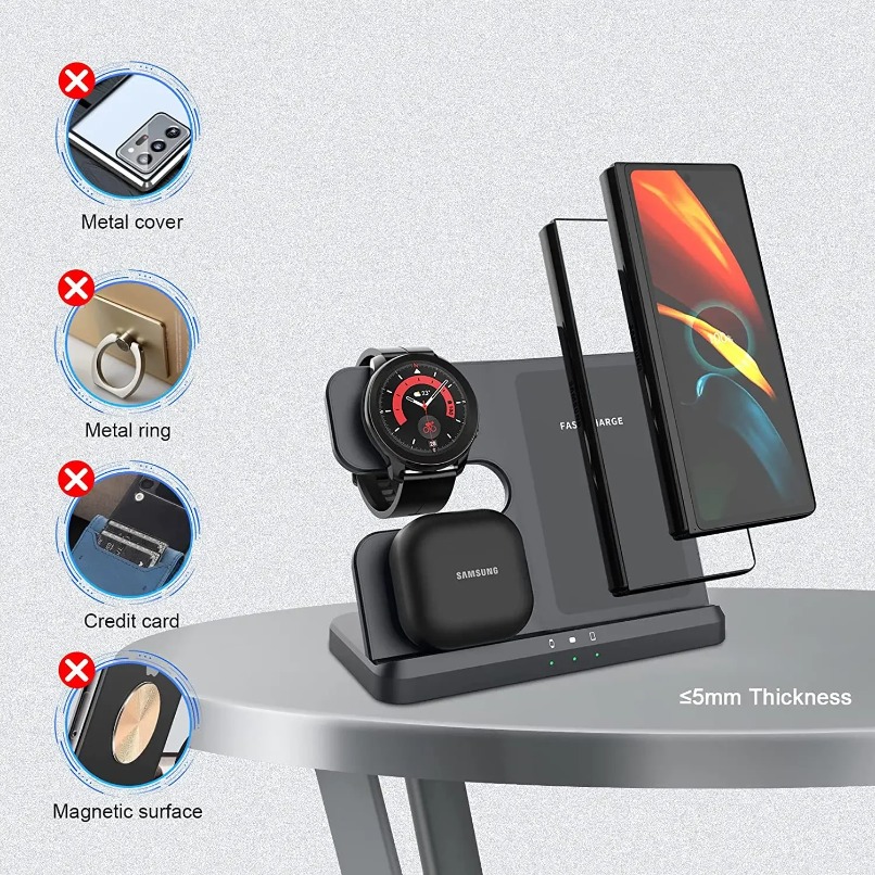 3 in 1 Fast Wireless Charger S – Smartwatch Ac Bewertung und Preis