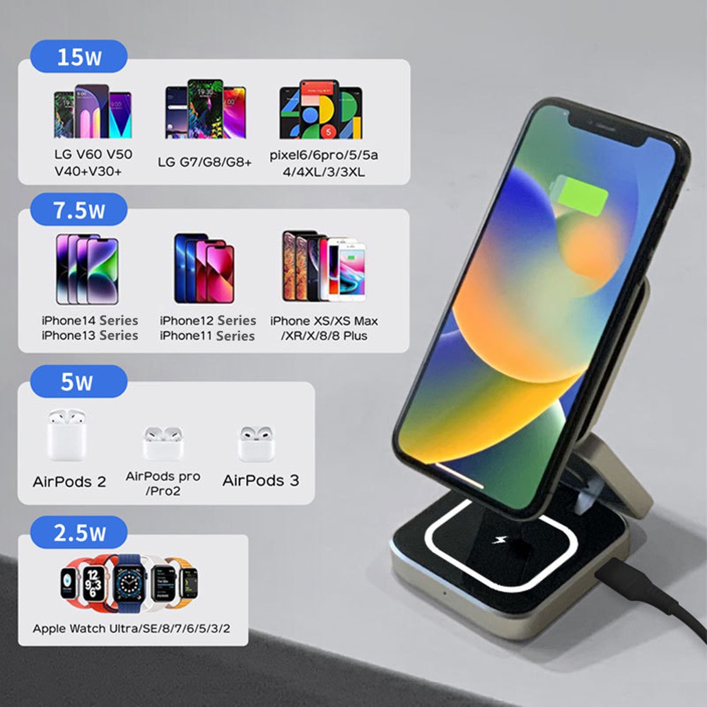 Foldable Magnetic Wireless Cha – Wireless Charger Watch Bewertung und Preis