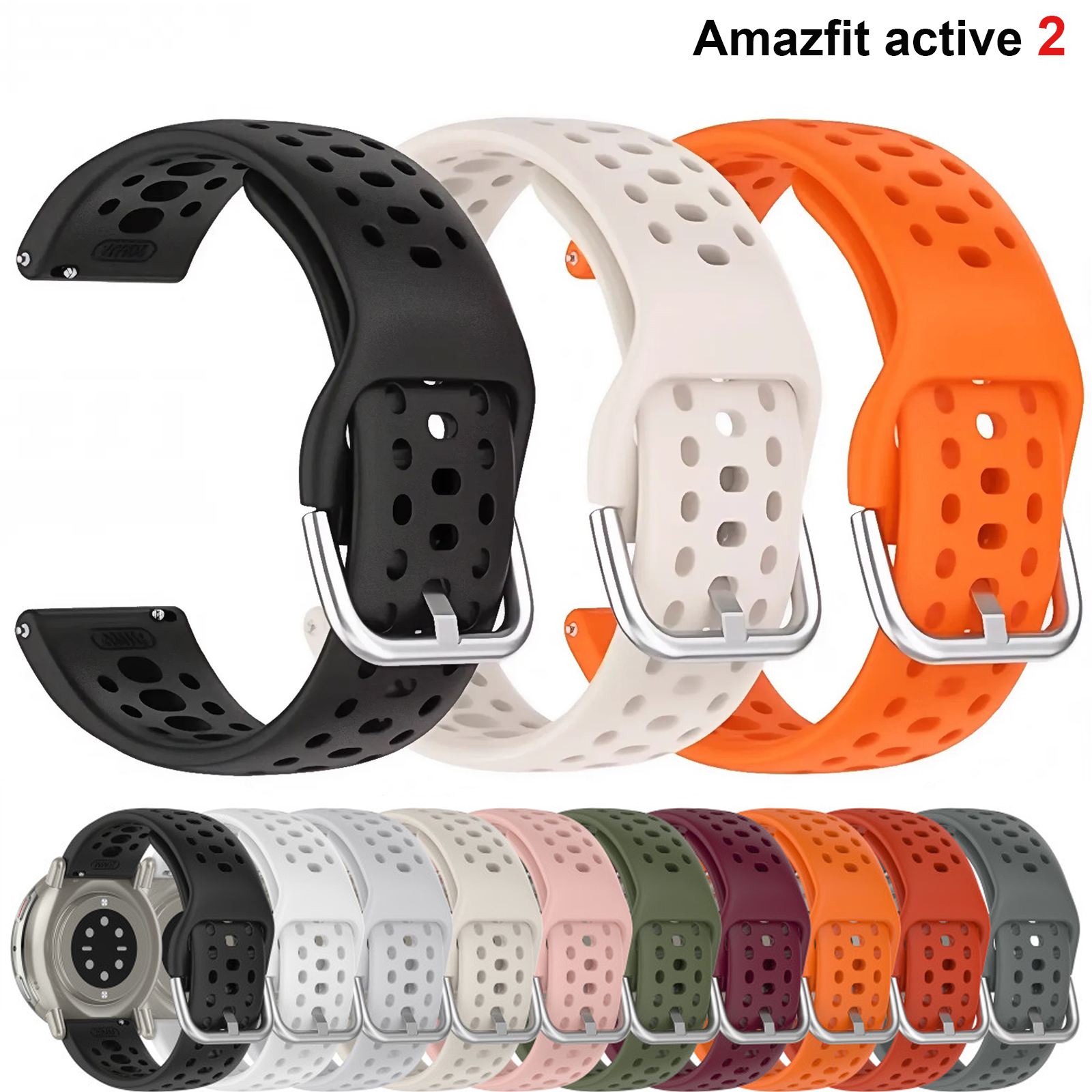 20mm Strap For Amazfit active  – Titan Smartwatch Accessories Bewertung und Preis