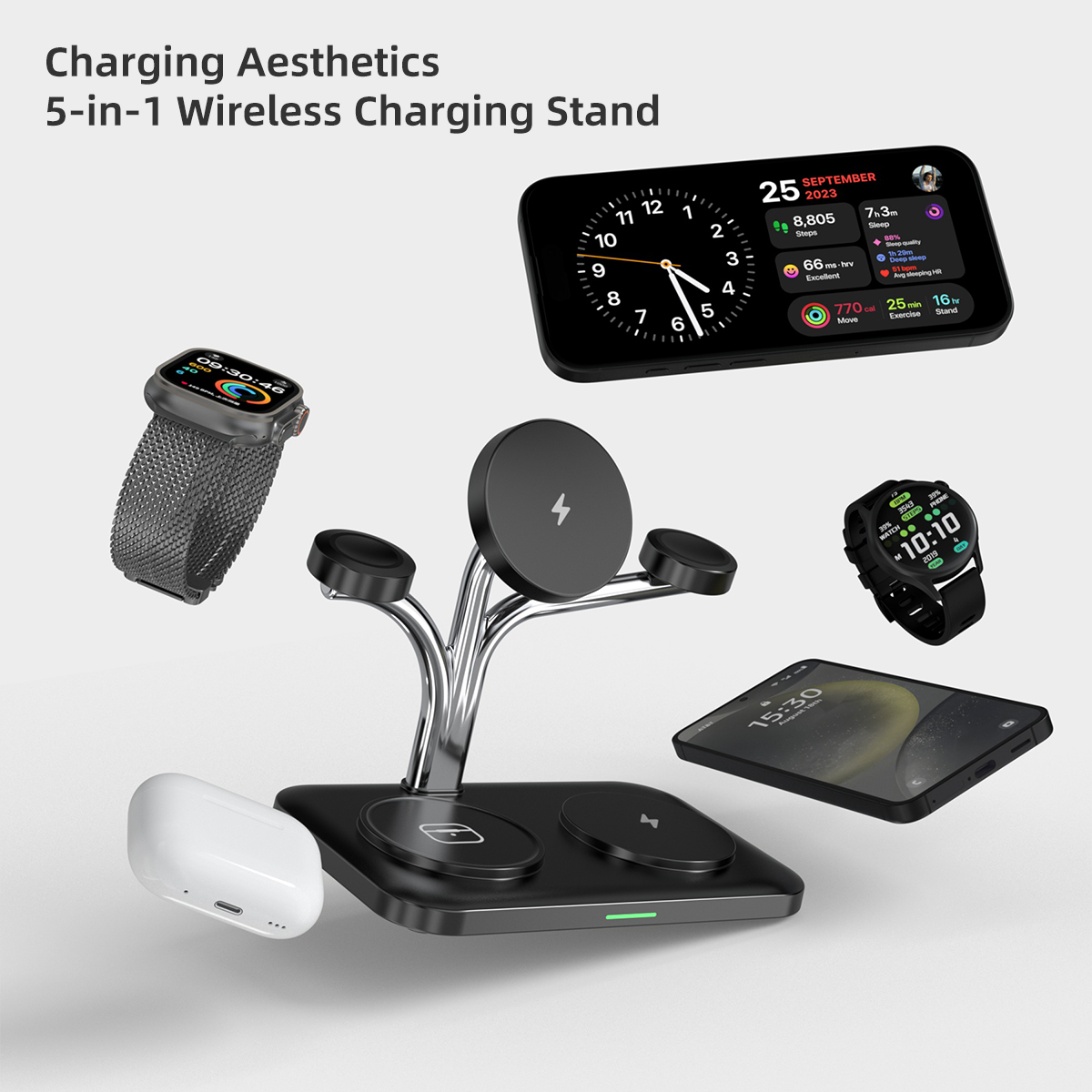 5 IN 1 Magnetic Wireless Charg – Wireless Charger Watch Bewertung und Preis