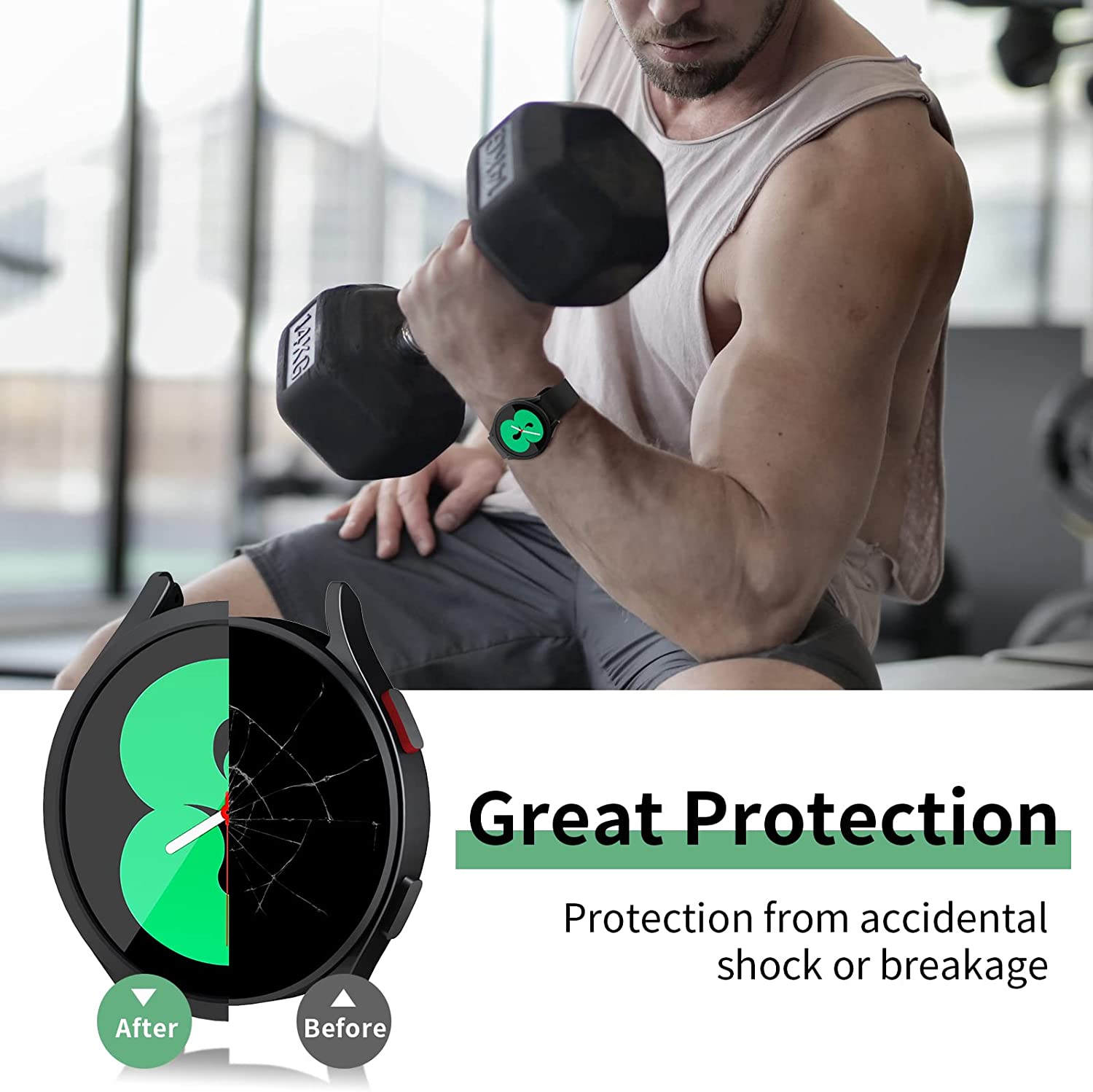 Watch Case for Samsung Galaxy  – Accessories For Galaxy Watch 5 Bewertung und Preis
