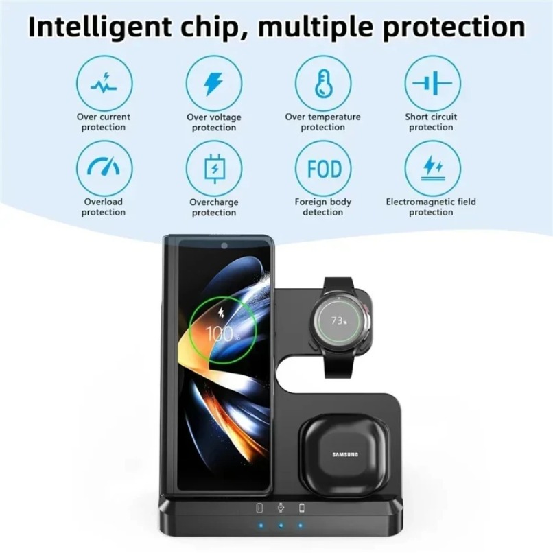 3 in 1 Wireless Charger Statio – Smartwatch Ac Bewertung und Preis