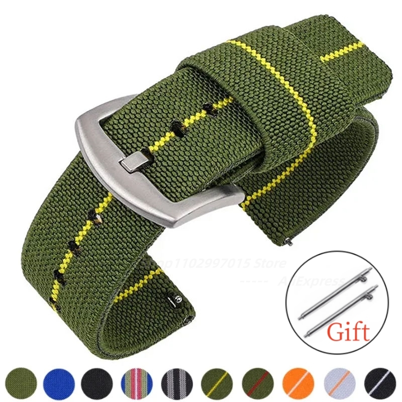Nylon Watch Band 18mm 20mm 22m – Nylon Nato Strap Bewertung und Preis