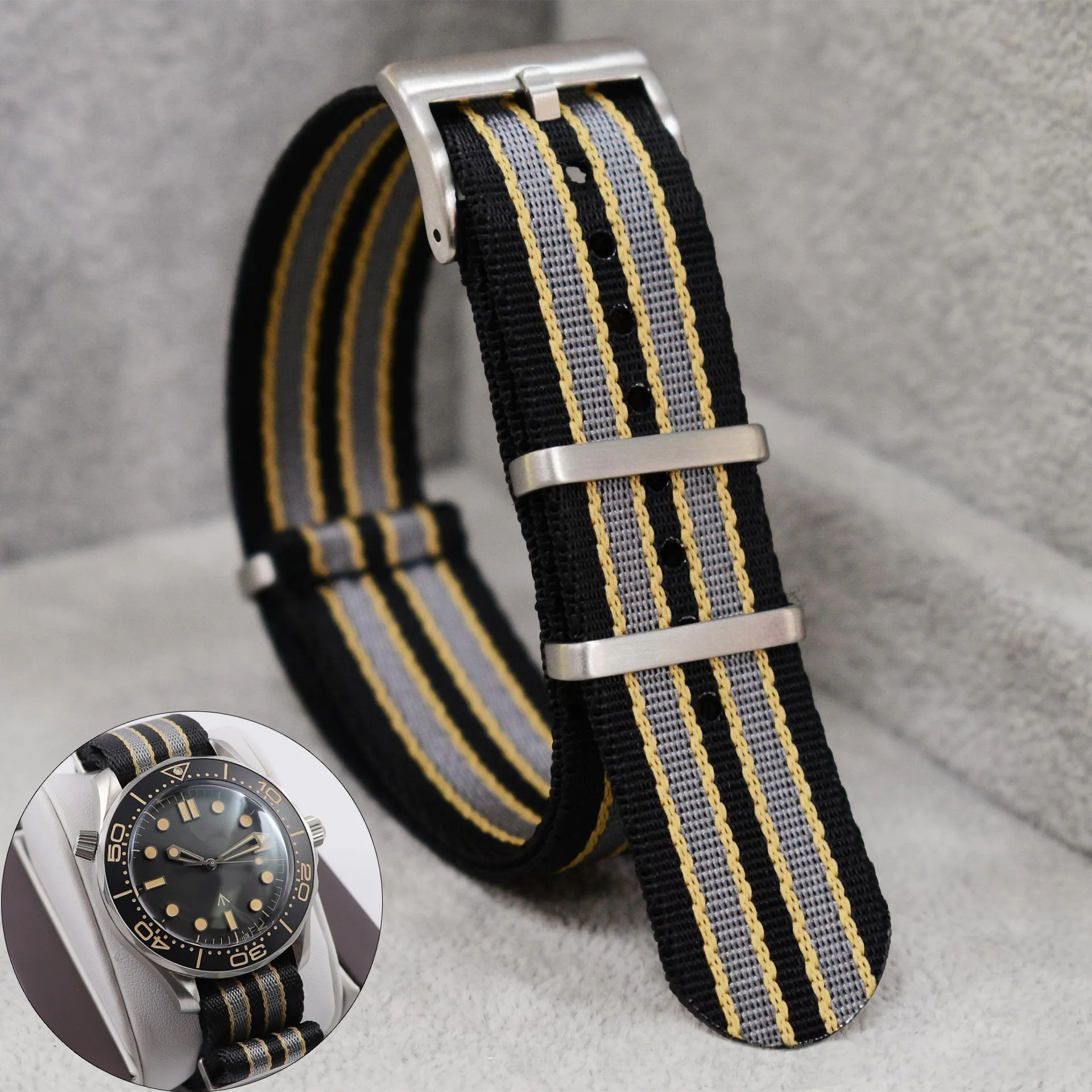 20mm Nylon Watch Strap for Ome – Nylon Nato Strap Bewertung und Preis
