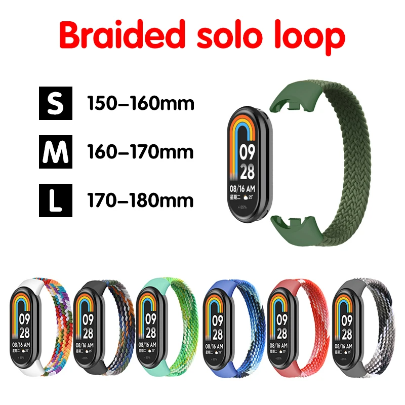 Strap for Mi band 7 8 6 5 Nylo – Solo Loop Strap Bewertung und Preis