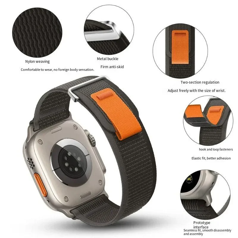 Trail Loop Strap For Apple Wat – Solo Loop Strap Bewertung und Preis