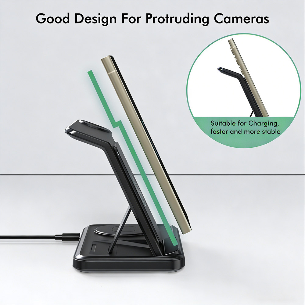 3 in 1 Wireless Charger Stand  – Wireless Charger Watch Bewertung und Preis